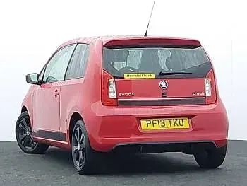 Used Skoda Citigo Sport 60 HP (44 kW) 2013 Red Hatchback