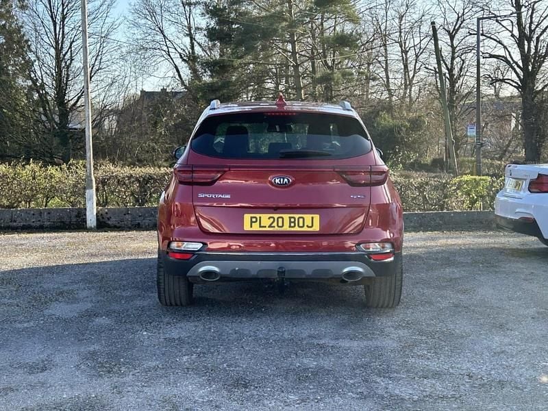 Used Kia Sportage GT-Line S 182 HP (133 kW) 2020 Red SUV
