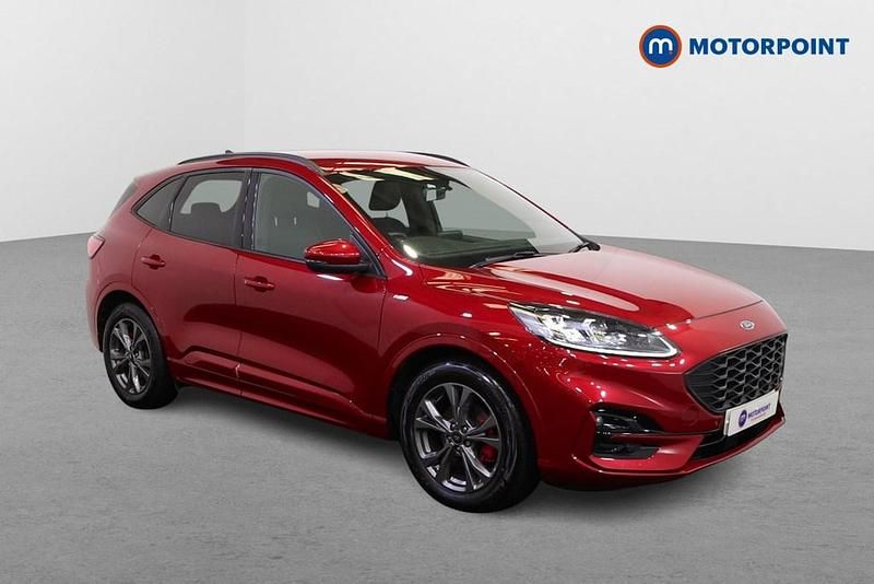 Red Used 2022 Ford Kuga ST-Line SUV | £20,449 (Good price) - Image 1/4