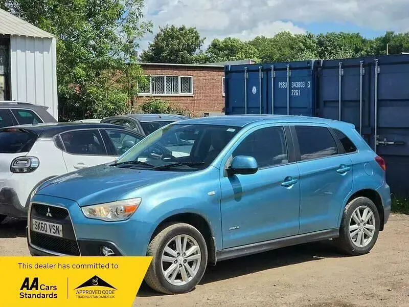 Used Mitsubishi ASX 150 HP (110 kW) 2010 Blue SUV