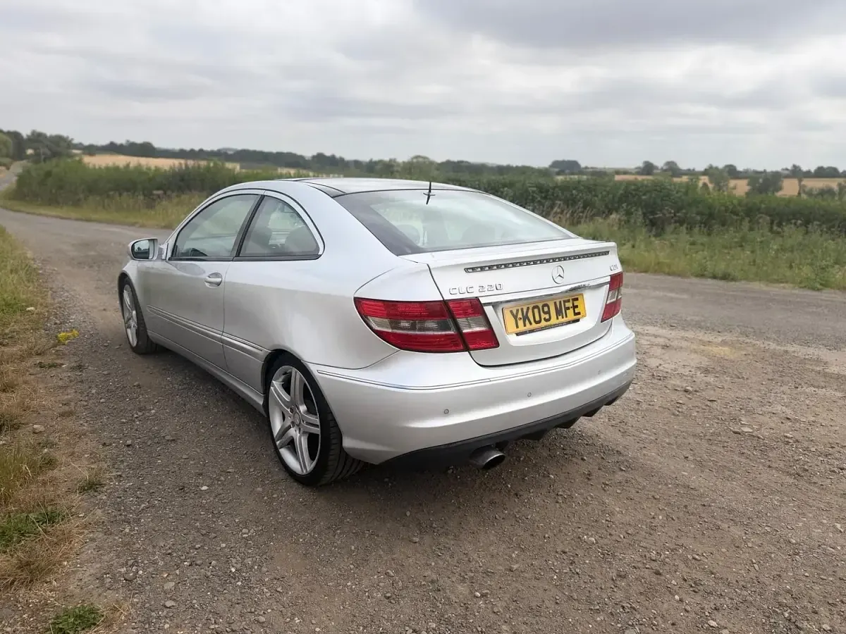 Used Mercedes CLC220 2009 Silver Coupe