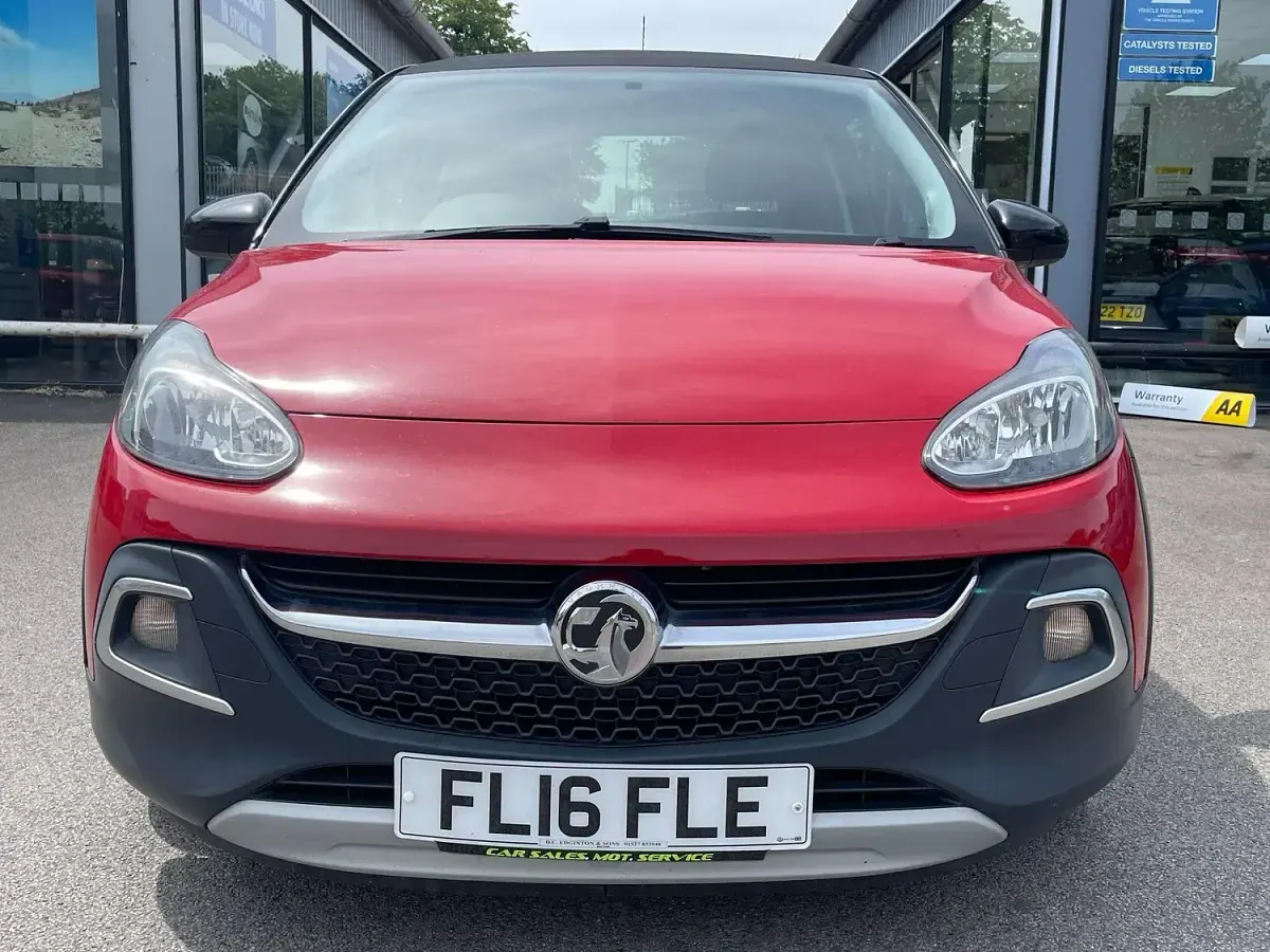 Used Vauxhall Adam Rocks 2016 Red Hatchback