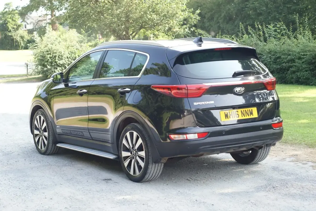 Used Kia Sportage First Edition 182 HP (133 kW) 2016 Black SUV