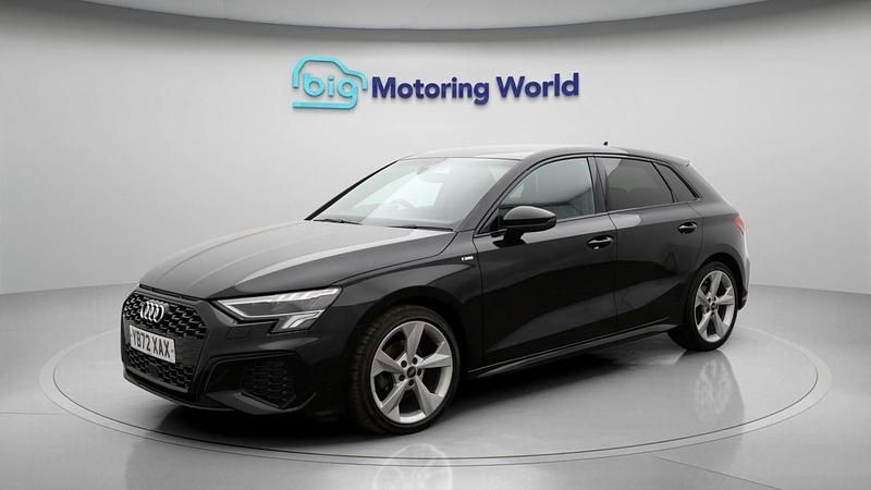 Used Audi A3 Sportback S-Line 150 HP (110 kW) 2023 Black Hatchback
