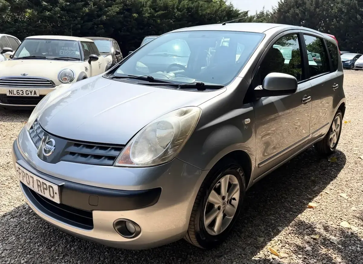 Used Nissan Note SE 88 HP (64 kW) 2007 Silver Hatchback