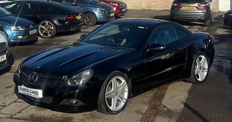 Used Mercedes SL350 315 HP (231 kW) 2009 Black Cabriolet