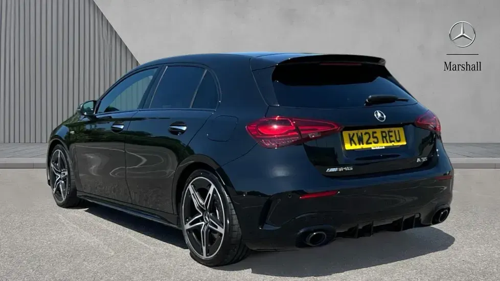 Used Mercedes A35 AMG Premium 306 HP (225 kW) 2025 Cosmos black metallic