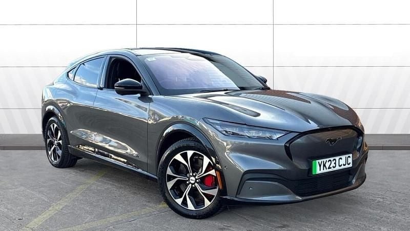 Grey Used 2023 Ford Mustang Mach-E Extended Range SUV | £28,195 (Fair price) - Image 1/4