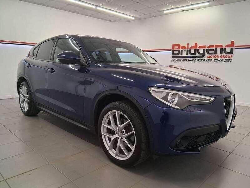 Blue Used 2019 Alfa Romeo Stelvio SUV | £19,999 (Fair price) - Image 1/4