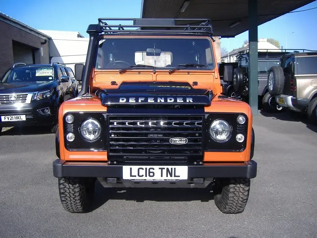 Used Land Rover Defender Adventure 2016 Orange Estate