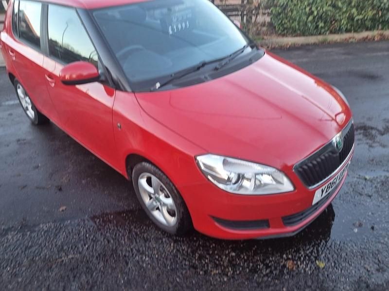 Used Skoda Fabia SE 2012 Red Hatchback