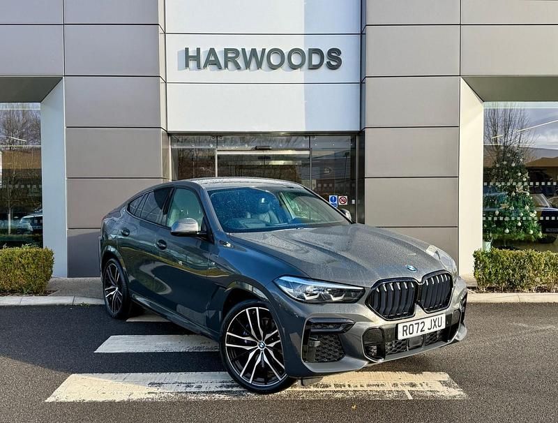 Grey Used 2022 BMW X6 M Sport SUV | £43,990 (Fair price) - Image 1/4