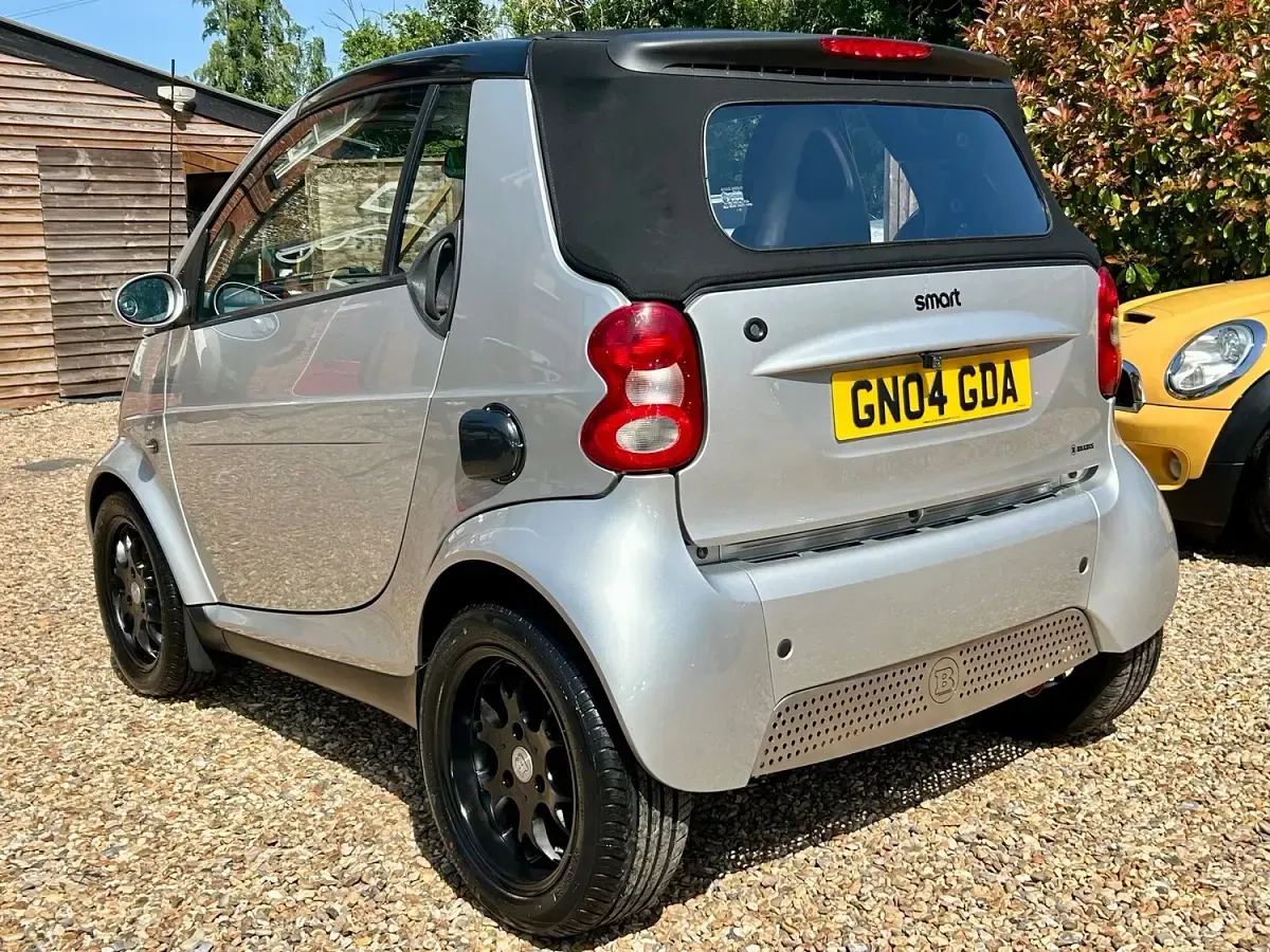 Used Smart ForTwo Cabrio Pulse 61 HP (44 kW) 2004 Silver Cabriolet