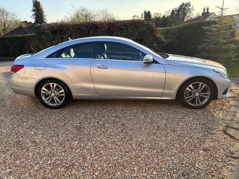 Used Mercedes E220 SE 2014 Silver Coupe