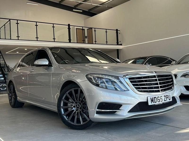 Used Mercedes S350L AMG line 2015 Silver Sedan