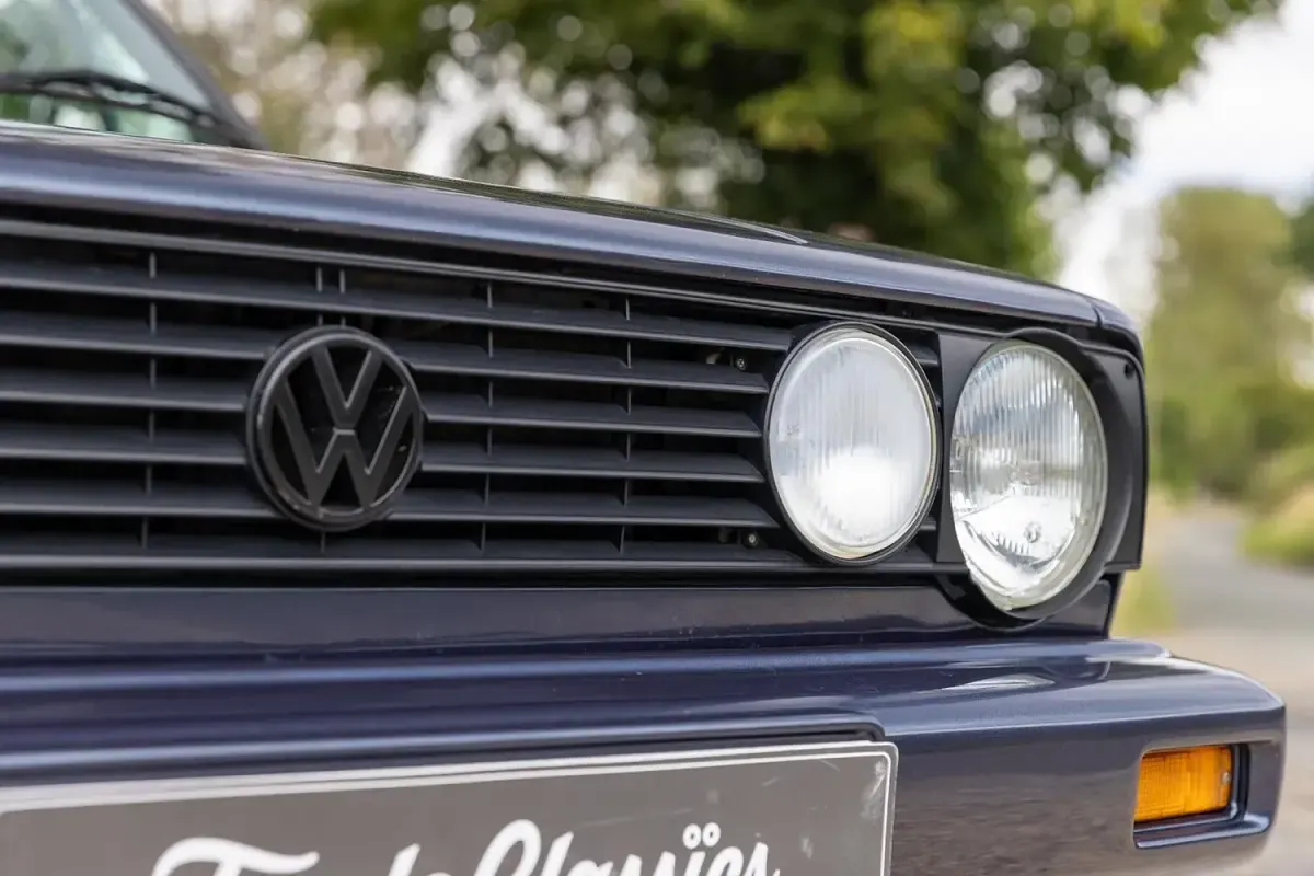Used VW Golf II 1990 Blue Hatchback