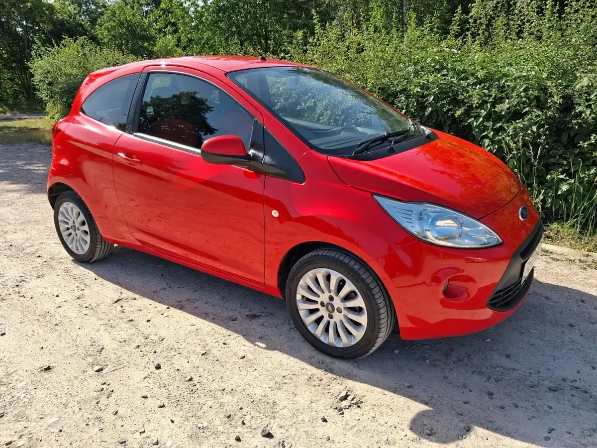 Used Ford Ka Zetec 2015 Red Hatchback