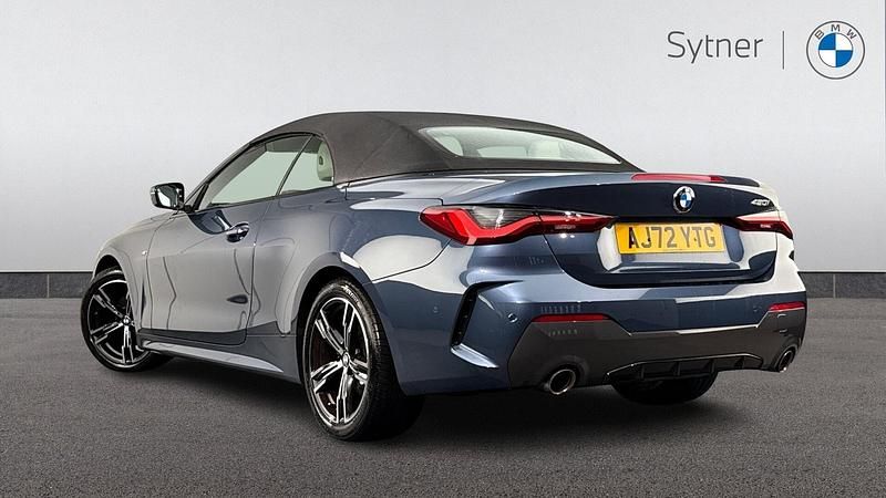 Used BMW 420 M Sport 181 HP (133 kW) 2023 Blue Cabriolet