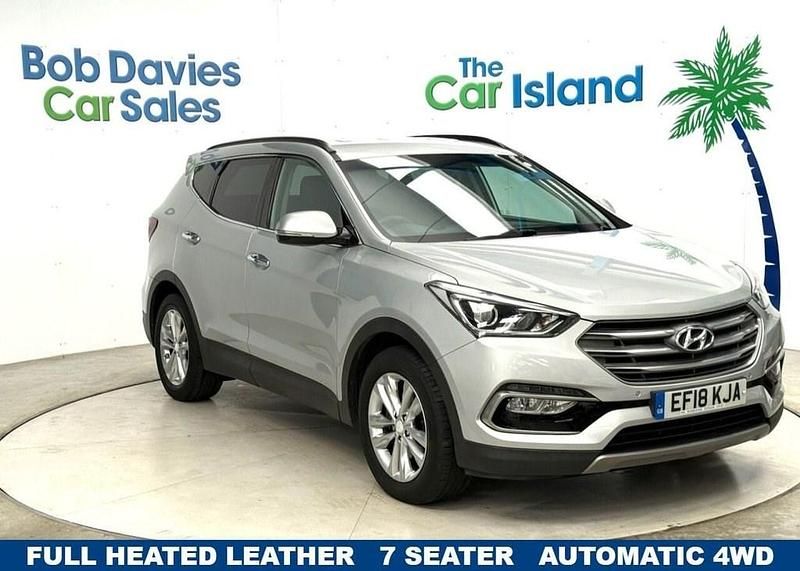 Silver Used 2018 Hyundai Santa Fe Premium SUV | £17,650 (Super price) - Image 1/4