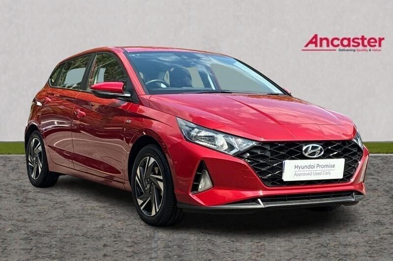 Red Used 2021 Hyundai i20 SE Hatchback | £12,499 (Fair price) - Image 1/4