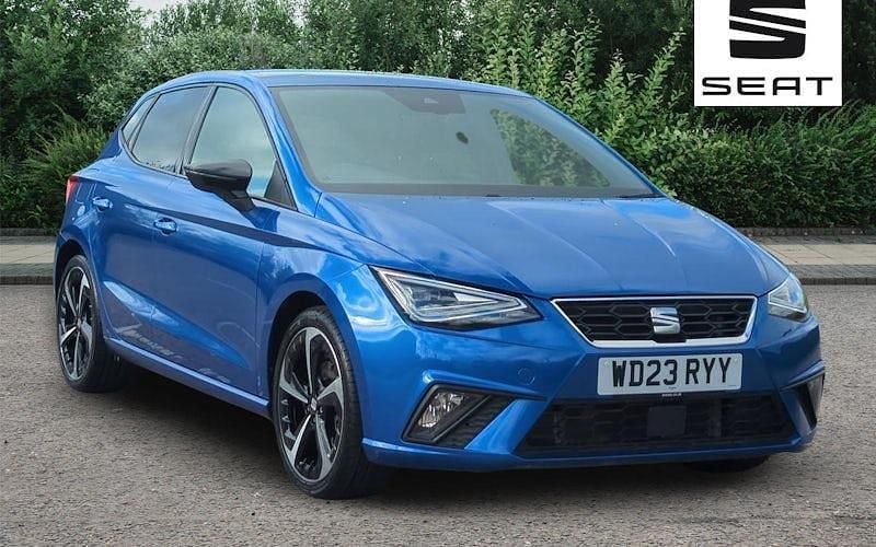 Used Seat Ibiza FR Sport 110 HP (80 kW) 2023 Blue Hatchback