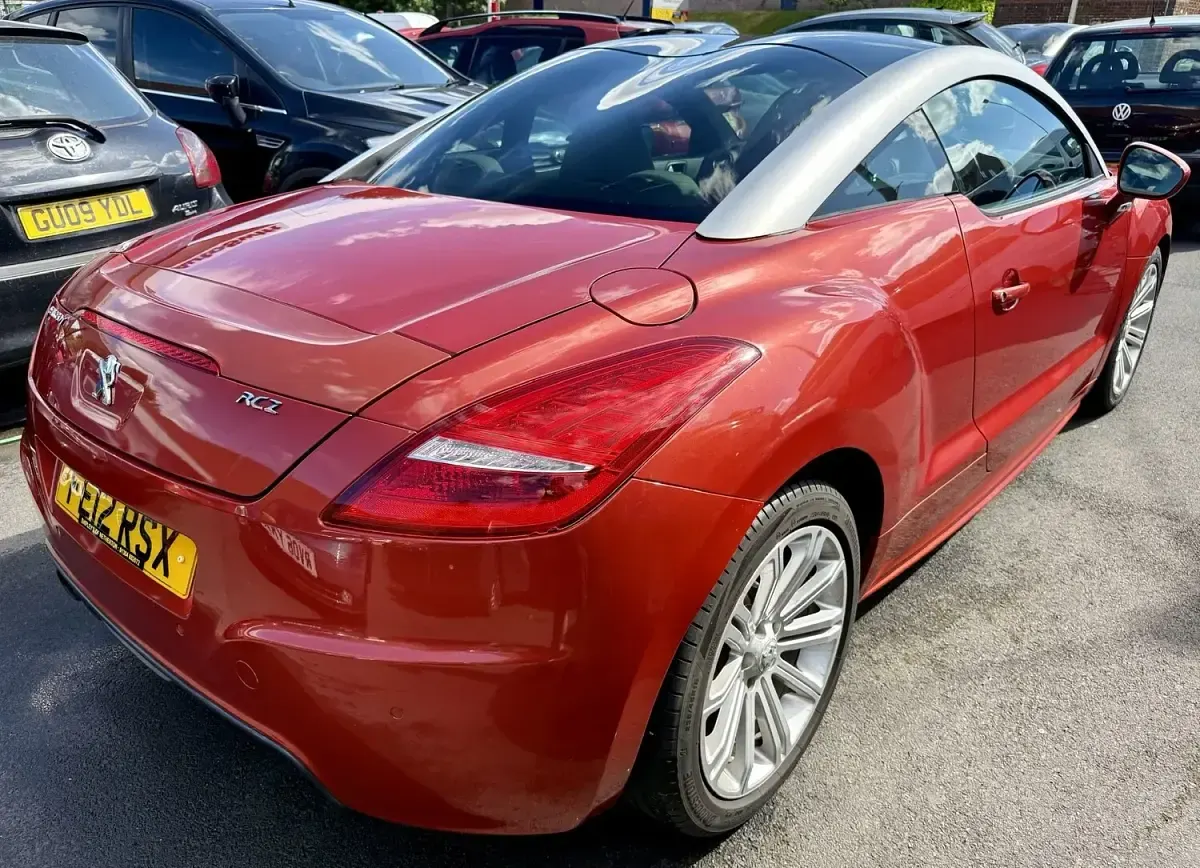 Used Peugeot RCZ GTi 163 HP (119 kW) 2012 Red Coupe