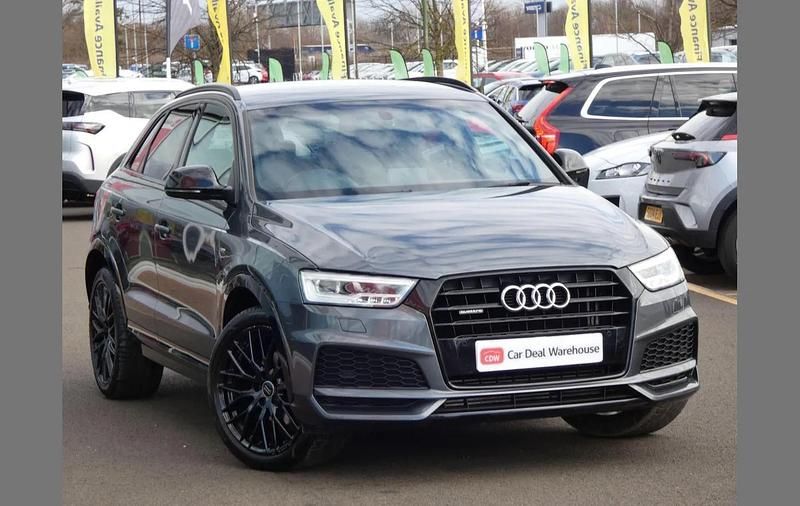 Used Audi Q3 Black Edition 177 HP (130 kW) 2017 Grey SUV