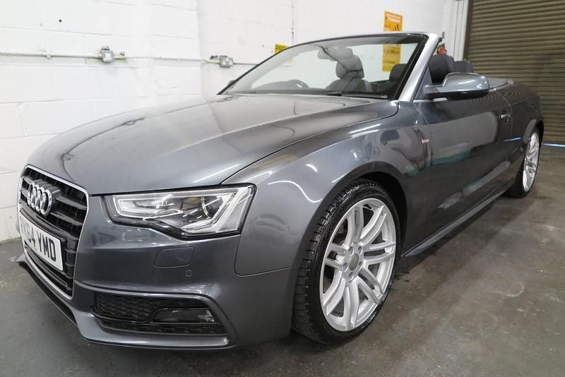 Used Audi A5 Cabriolet S-Line 2014 Grey Cabriolet
