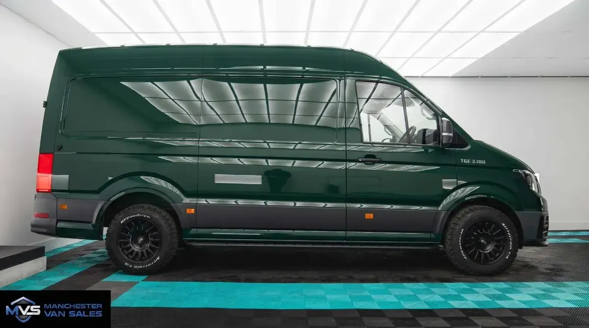 New MAN TGE 180 HP (132 kW) 2026 Green Van