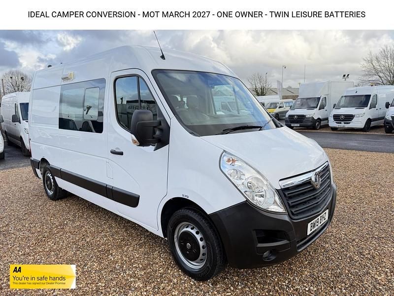 Used Vauxhall Movano 130 HP (95 kW) 2019 White MPV