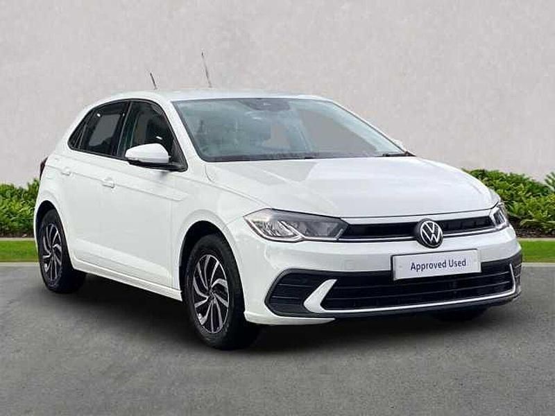 White Used 2023 VW Polo Life Hatchback | £16,601 (Fair price) - Image 1/4