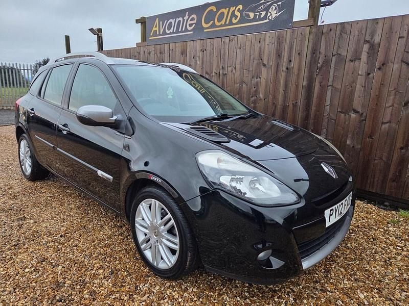 Black Used 2012 Renault Clio GrandTour Dynamique Estate | £1,795 (Fair price) - Image 1/4