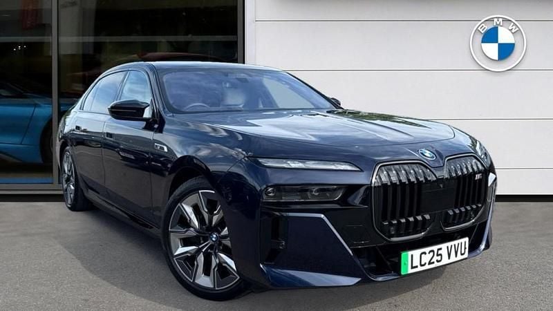 Blue Used 2025 BMW i7 Comfort Edition Sedan | £99,737 (Good price) - Image 1/4