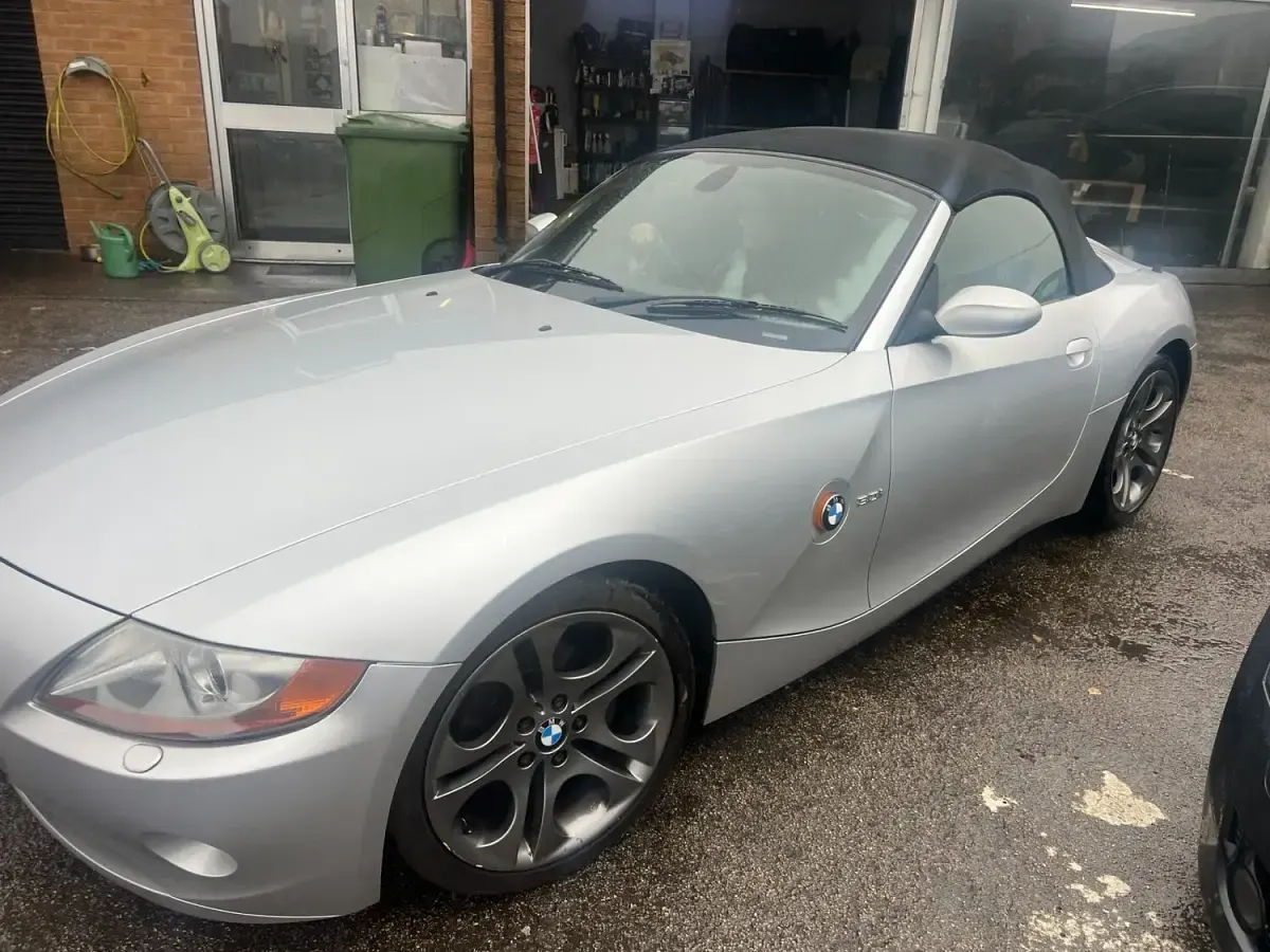 Used BMW Z4 M Sport 231 HP (169 kW) 2004 Silver Cabriolet