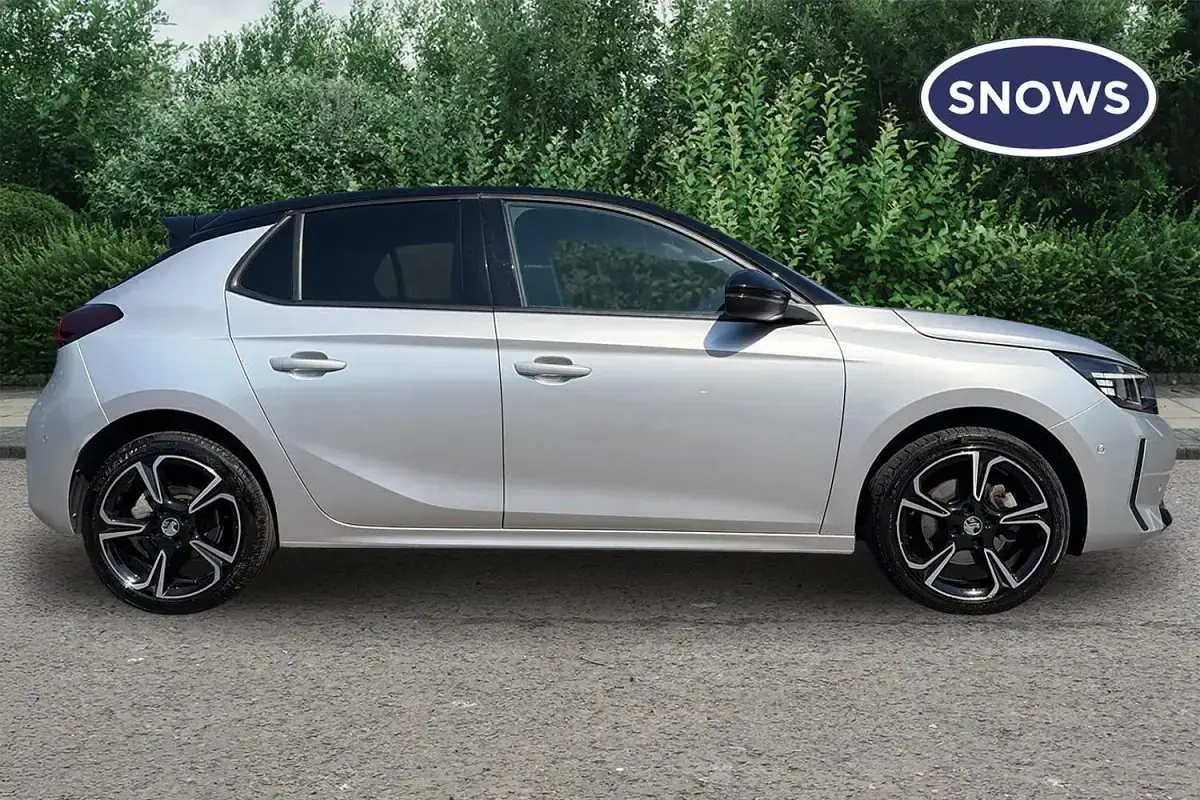 Used Vauxhall Corsa Ultimate 100 HP (73 kW) 2025 Silver Hatchback
