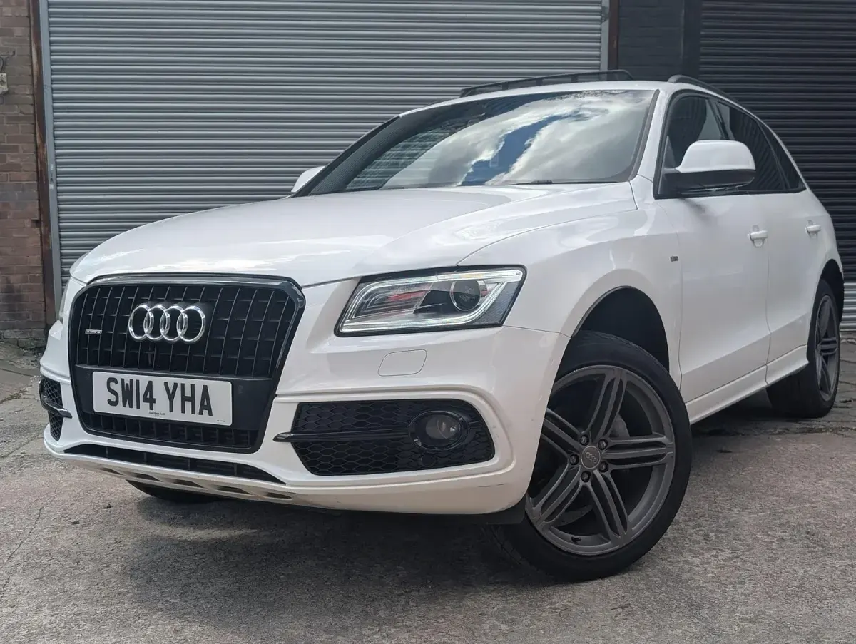 Used Audi Q5 S-line plus 2014 White SUV