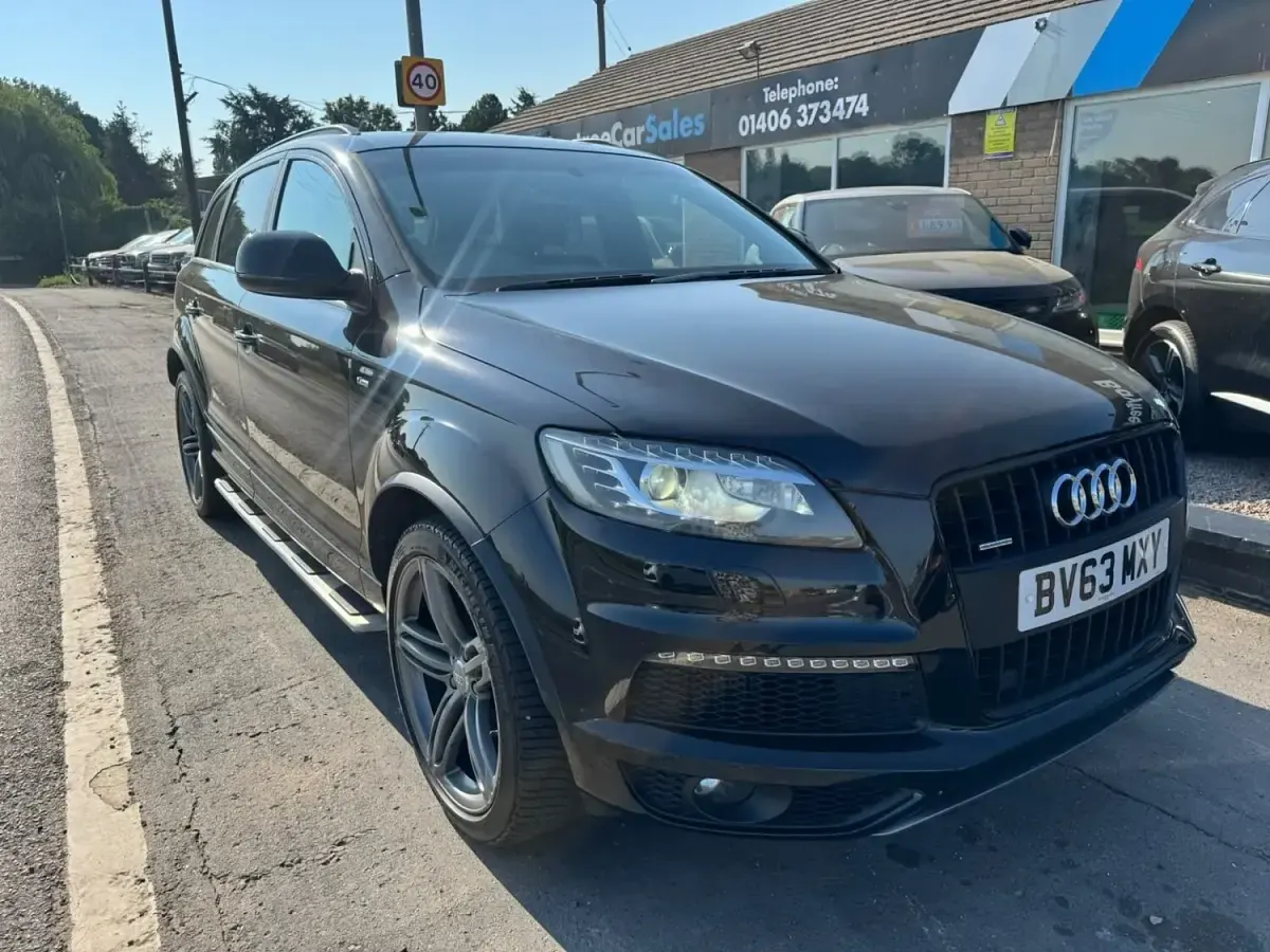 Used Audi Q7 S-line plus 245 HP (180 kW) 2013 Black SUV