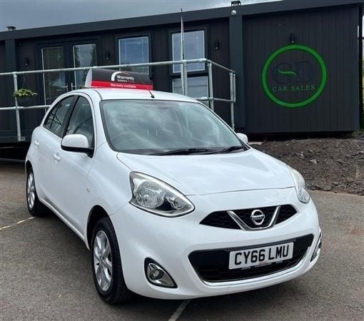 White Used 2017 Nissan Micra Acenta Hatchback | £5,425 (Fair price) - Image 1/1