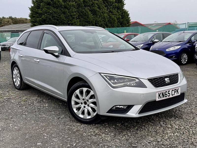 Silver Used 2015 Seat Leon SE Estate | £5,495 (Good price) - Image 1/4