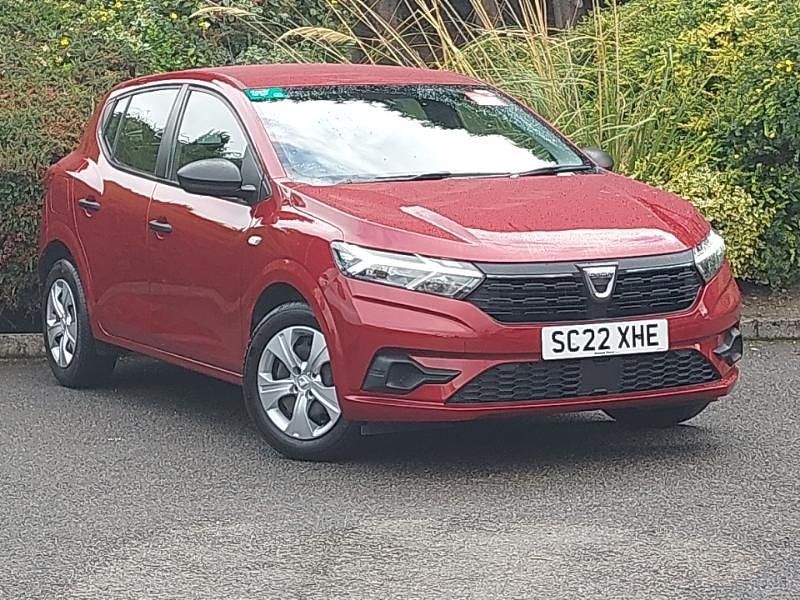 Red Used 2022 Dacia Sandero Essentiel Hatchback | £9,498 (Fair price) - Image 1/4