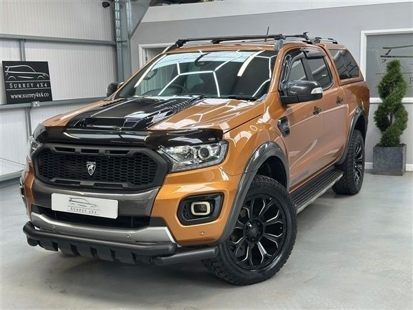 Orange Used 2020 Ford Ranger Wildtrack Pickup | £25,990 - Image 1/1