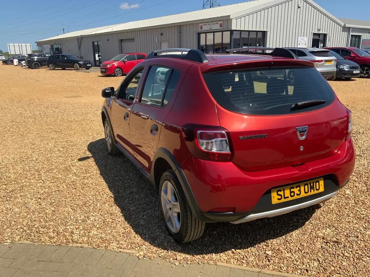 Used Dacia Sandero Ambiance 2013 Red Hatchback