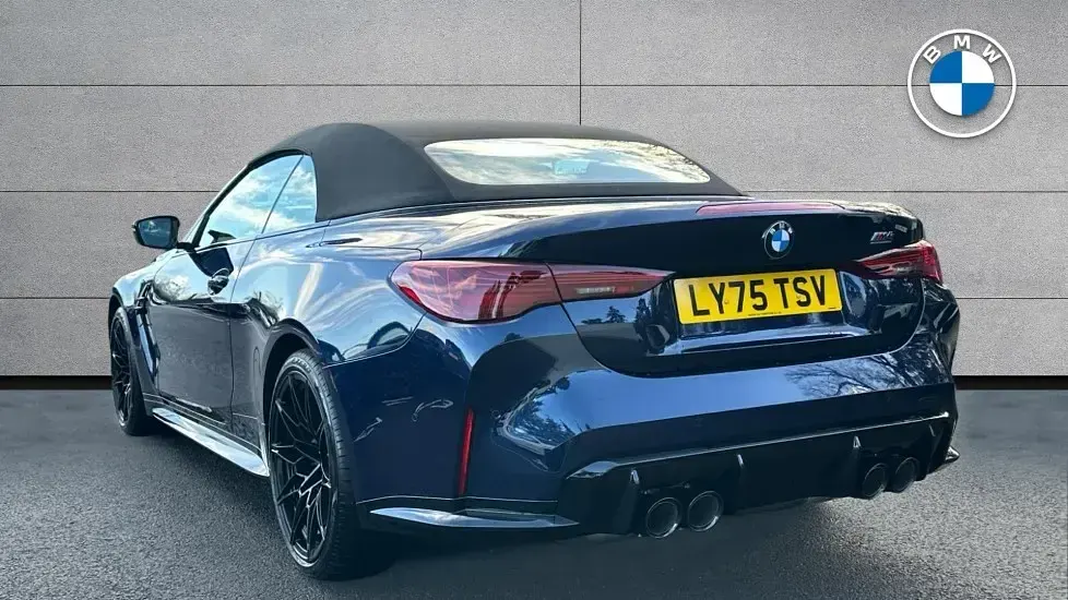 Used BMW M4 Cabriolet Competition Edition 523 HP (384 kW) 2026 Blue Cabriolet