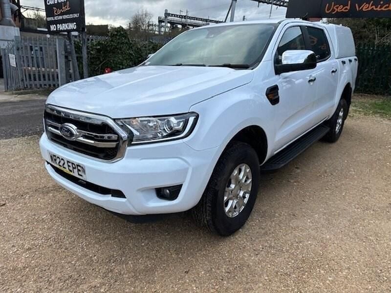 Used Ford Ranger XLT 170 HP (125 kW) 2022 White Pickup