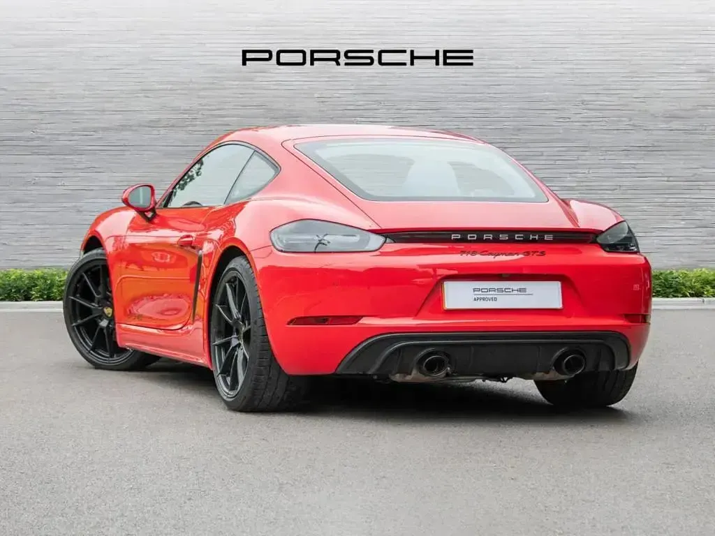 Used Porsche 718 2021 Red Coupe
