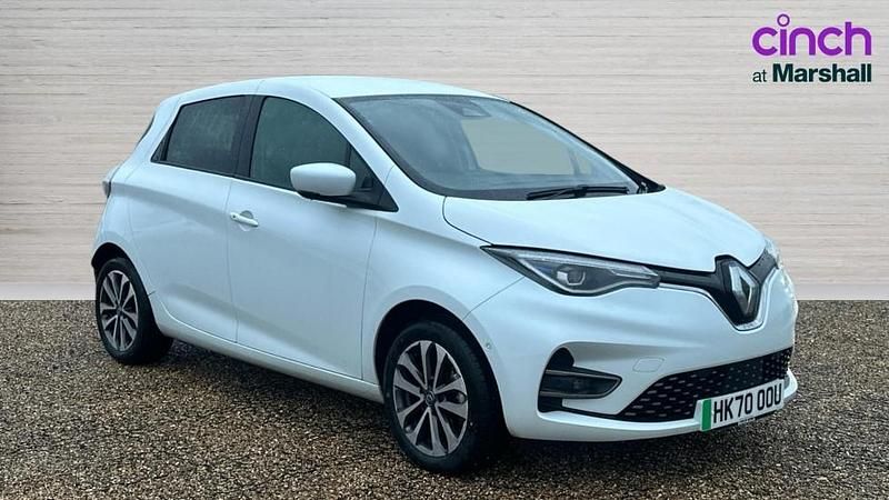 White Used 2020 Renault Zoe GT-Line Hatchback | £9,388 (Fair price) - Image 1/4