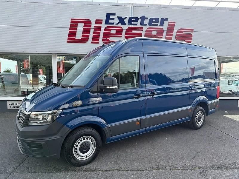 Blue Used 2022 VW Crafter Startline Van | £18,989 (Good price) - Image 1/4