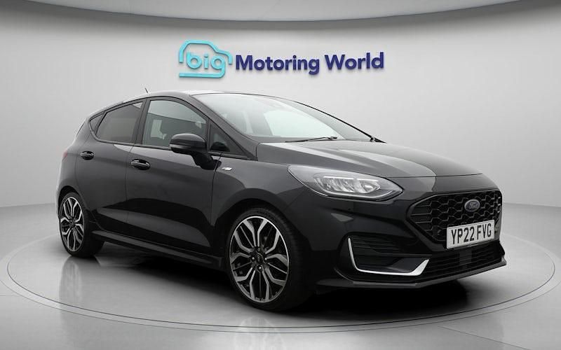 Used Ford Fiesta ST-Line 101 HP (74 kW) 2022 Black Hatchback