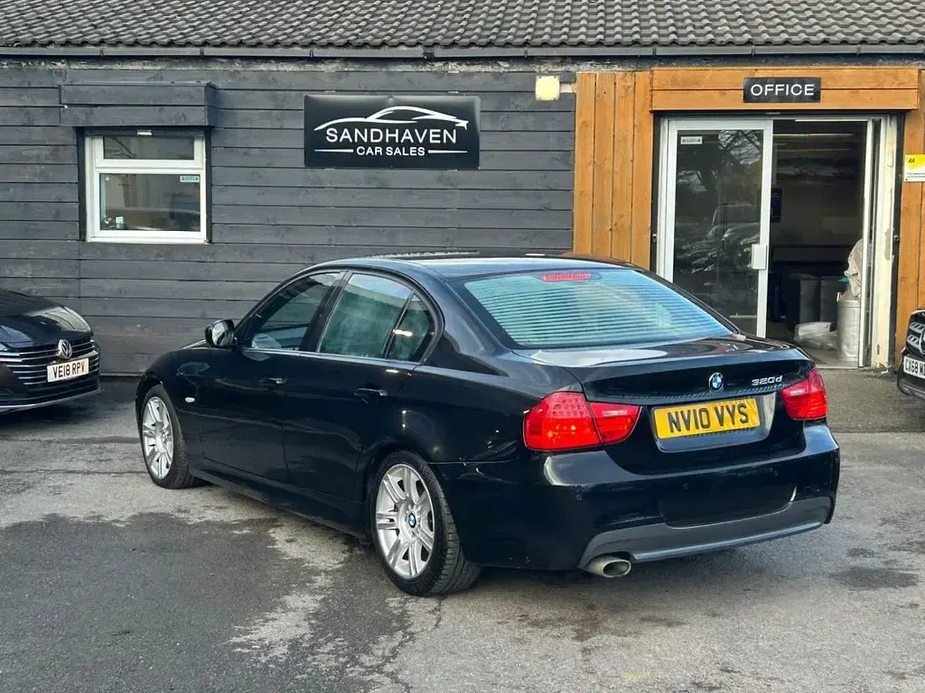 Used BMW 320 M Sport 2010 Black Sedan