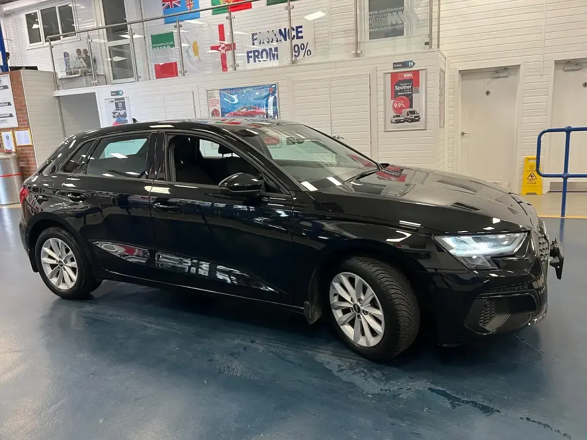 Used Audi A3 Sportback 110 HP (80 kW) 2022 Black Hatchback